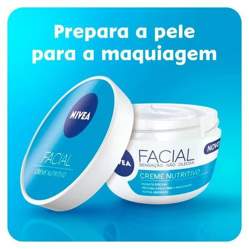 Creme Nivea Facial 100g  Antissinais - Nutritivo - Noturno  - Gel Fresh - Envio Imediato