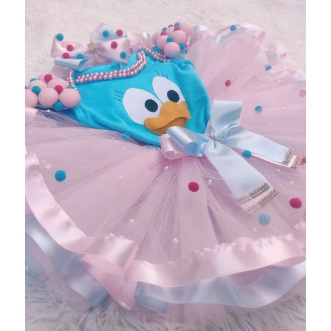 Conjunto Tutu Galinha Pintadinha