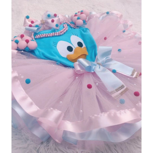 Conjunto Tutu Galinha Pintadinha